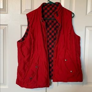 Jone’s New York quilted, reversible vest